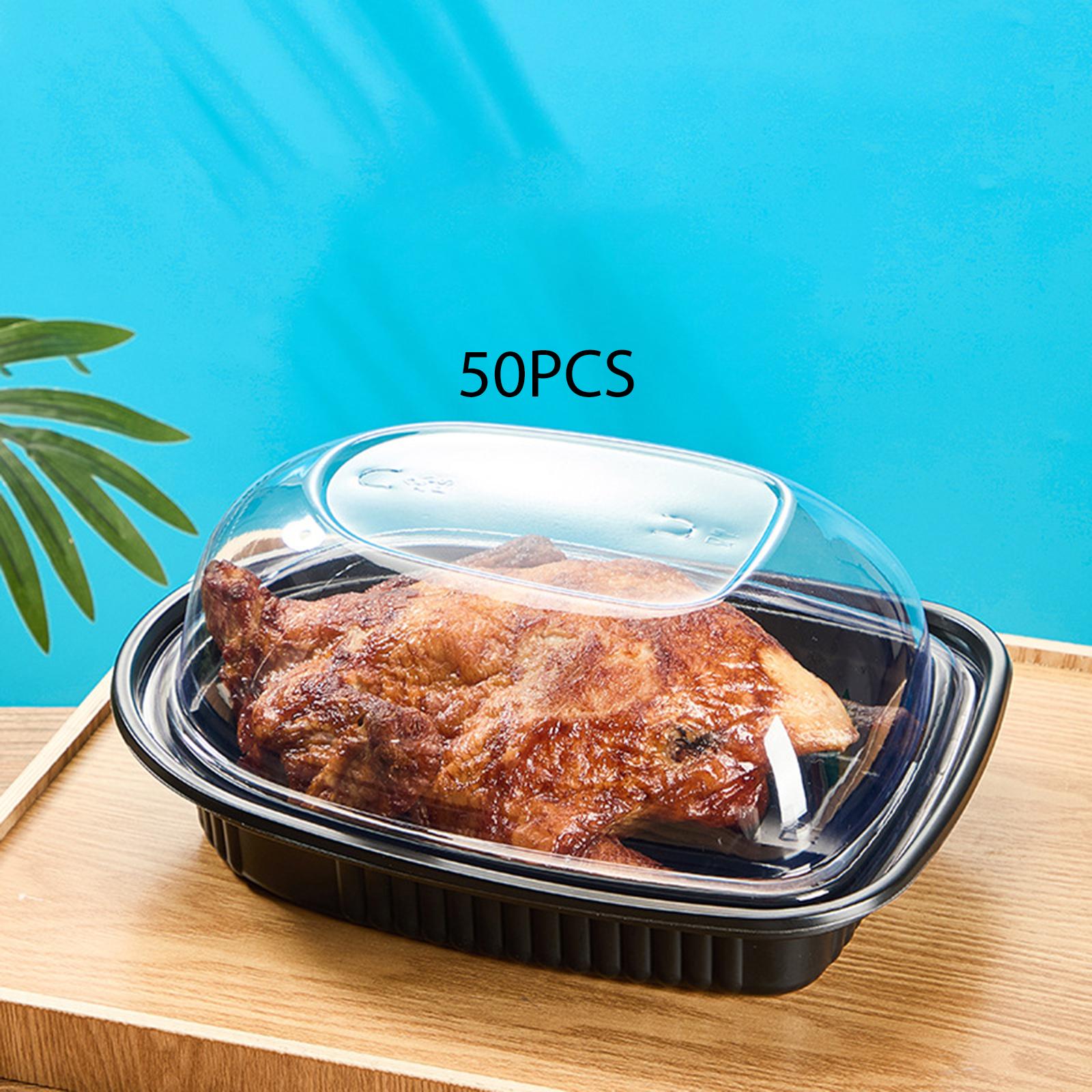 Meal Prep Rotisserie Chicken - 로티세리 치킨 로스터 일회용 테이크 아웃