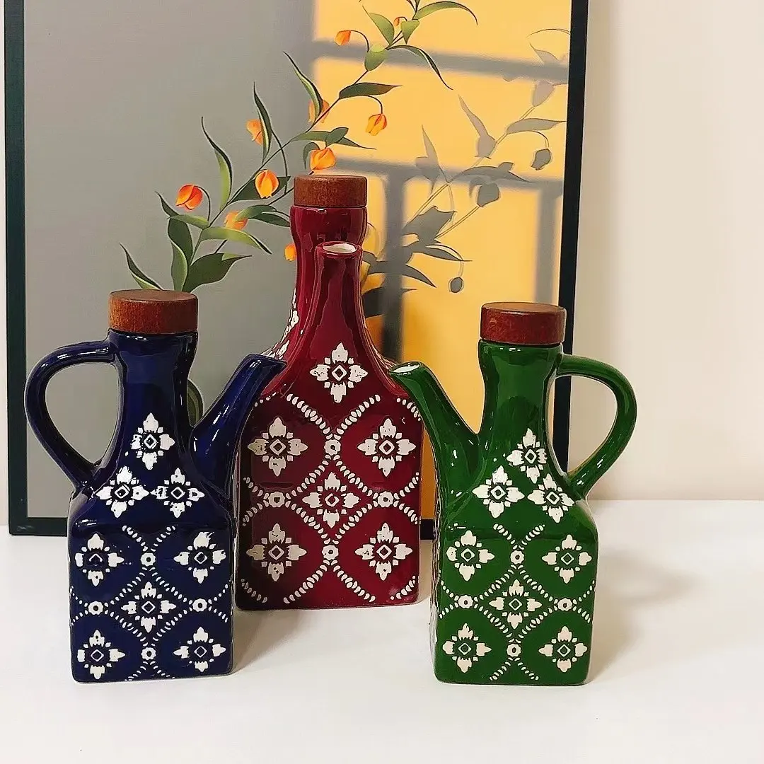Herb Keeper Bottle - 미국식 오일병 가정용 세라믹 병 칠리병