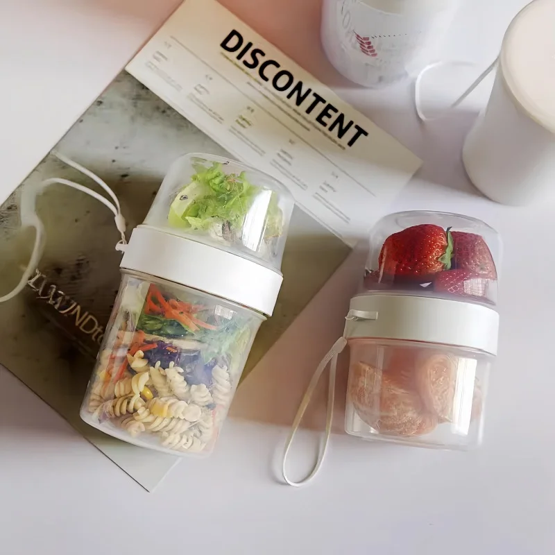 Meal Prep Yogurt Containers - 아침 식사 오트밀 시리얼 견과류 요구르트