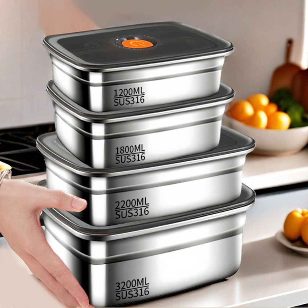 스테인레스 스틸 캠핑 도시락 상자 봉인 된 누출 방지  - Meal Prep Freezer 리뷰 및 가격