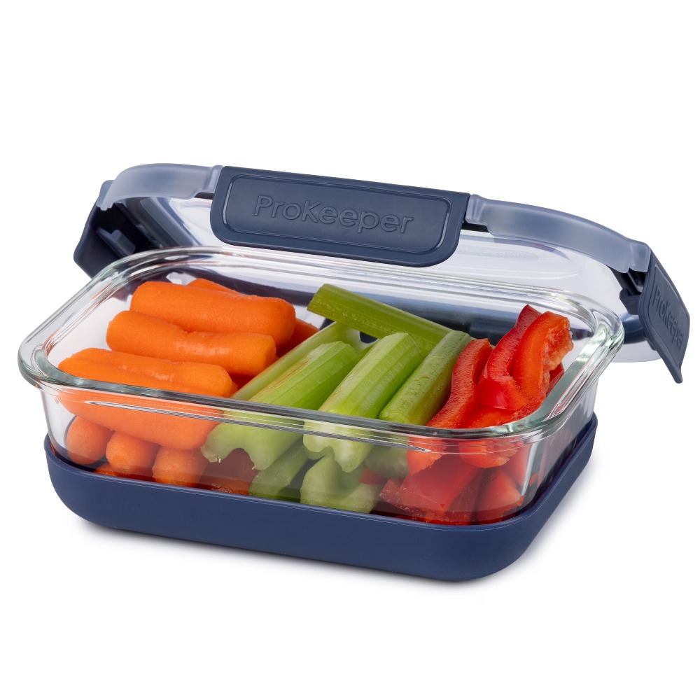 2.8컵 유리 식품 보관 용기, 실리콘 바닥 및 밀폐형 - Meal Prep Freezer 리뷰 및 가격