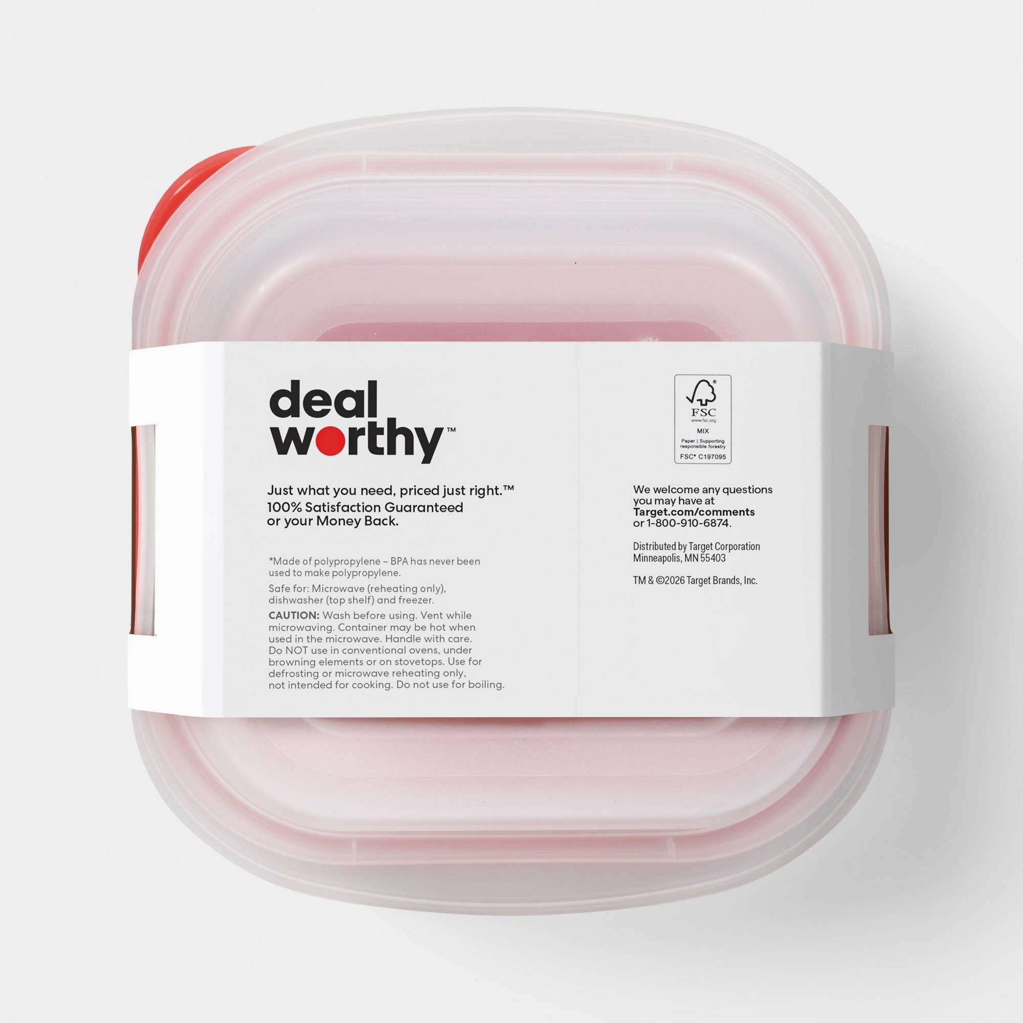 4개의 작은 사각형 식품 보관 용기(스냅 뚜껑 포함), - Meal Prep Container 리뷰 및 가격