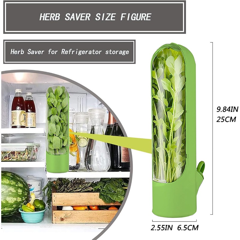 1/2/3개 허브 보관 용기 신선한 허브 보관기 바닐라 - Herb Keeper Bottle 리뷰 및 가격