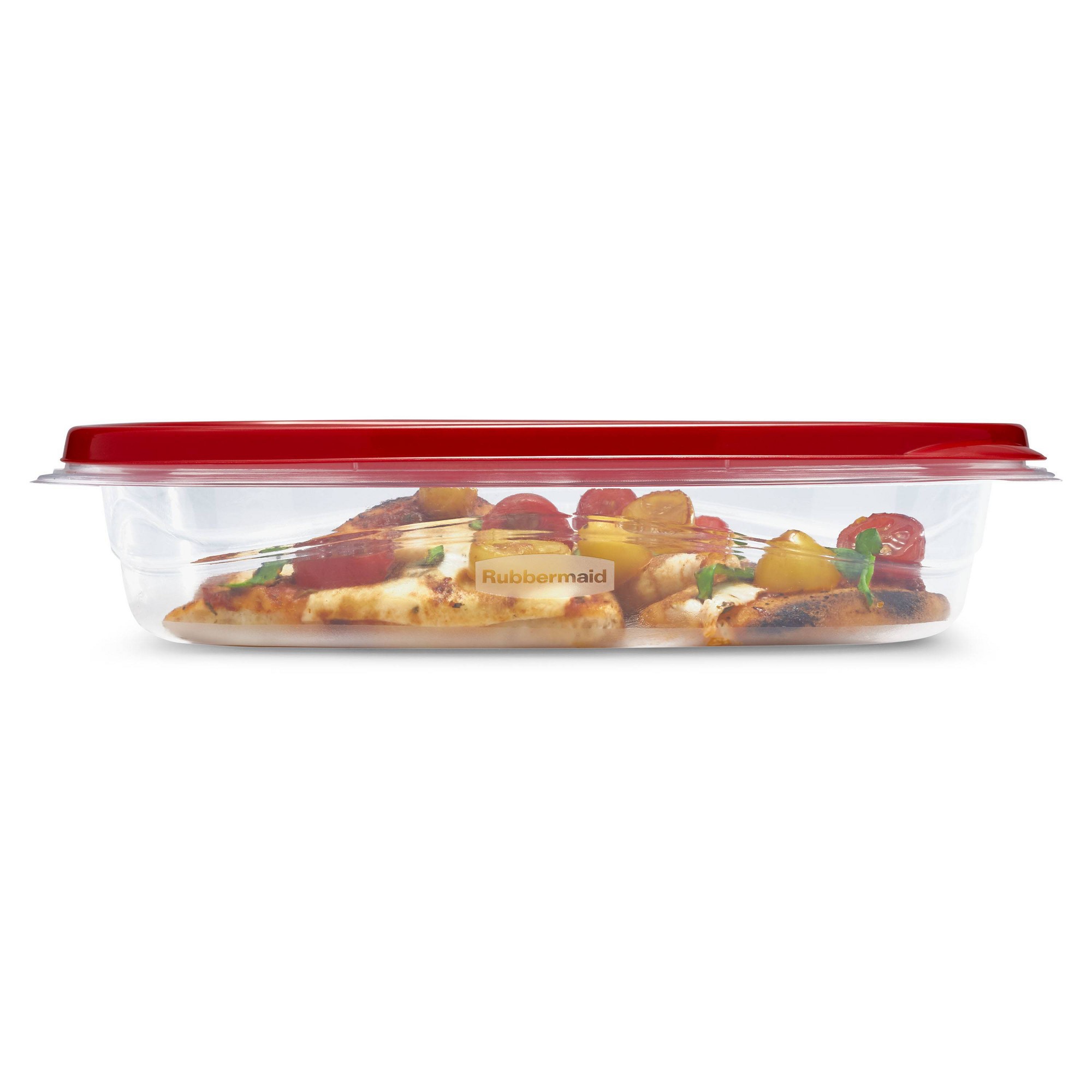 뚜껑이 있는 빨간색 직사각형 식품 보관 용기 3개, 주 - Meal Prep Container 리뷰 및 가격