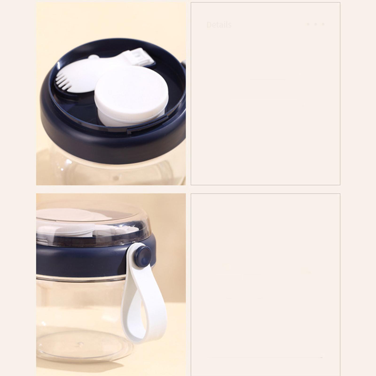 밀프렙 샐러드 컵(뚜껑, 스푼 포함) 재사용 가능한 오 - Meal Prep Yogurt Containers 리뷰 및 가격