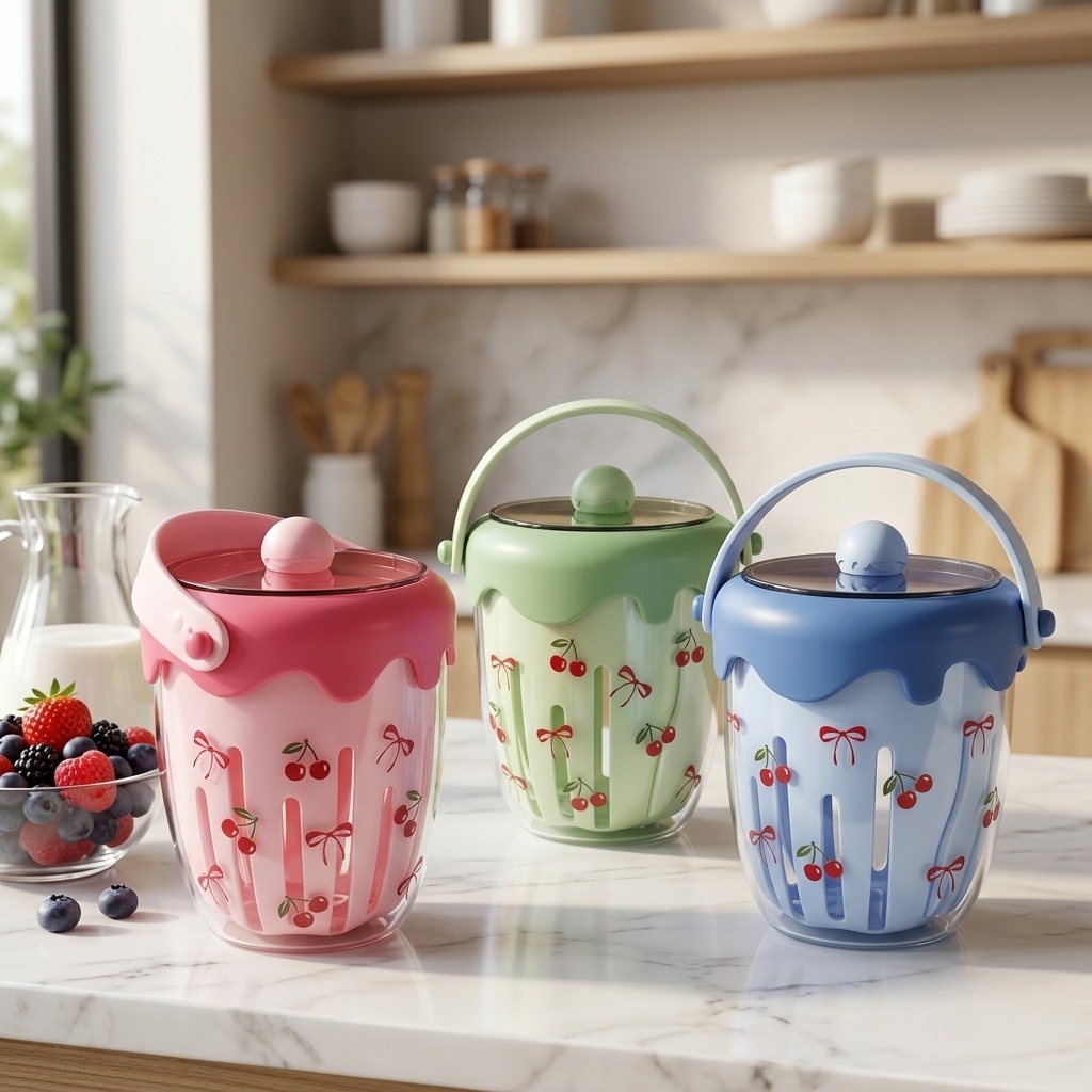 휴대용 플라스틱 샐러드 오트밀 용기(뚜껑, 포크, 손잡 - Meal Prep Yogurt Containers 리뷰 및 가격
