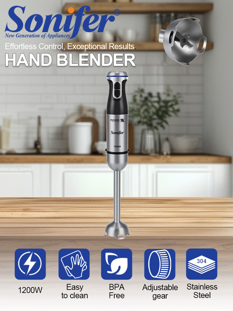 핸드 블렌더 Sonifer SF-8180 1200W 이 - Meal Prep Smoothies 리뷰 및 가격
