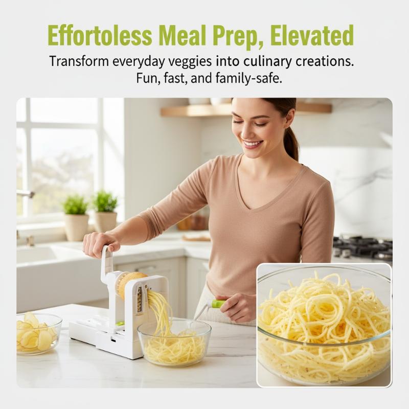 스테인리스 스틸 감자 국수 제조기 4-in-1 야채 스 - Meal Prep Healthy 리뷰 및 가격
