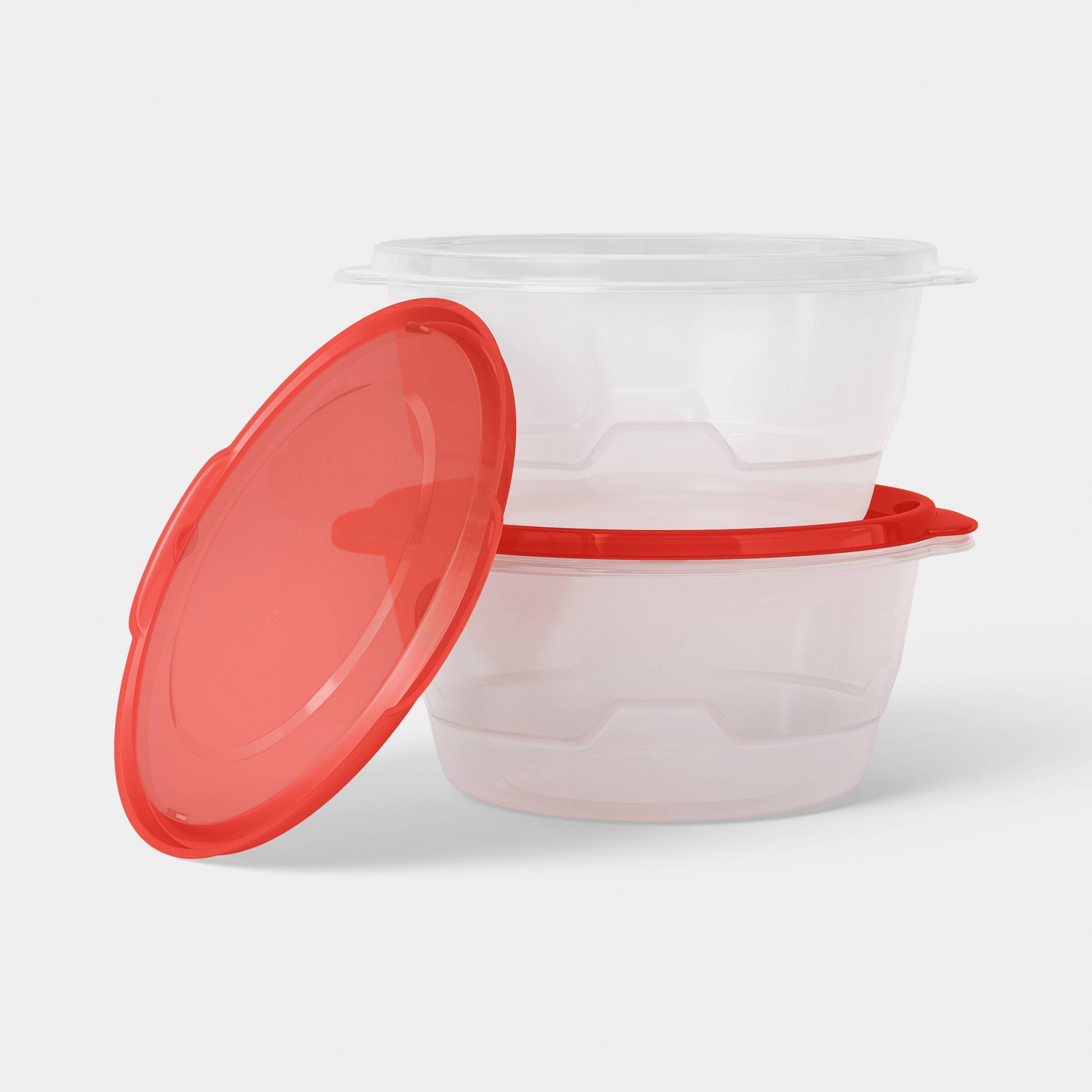 2캐럿 대형 원형 식품 보관 용기 128온스 투명 플라 - Meal Prep Container 리뷰 및 가격