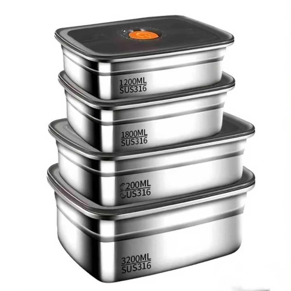 스테인레스 스틸 캠핑 도시락 상자 누출 방지 전자 레인 - Meal Prep Freezer 리뷰 및 가격