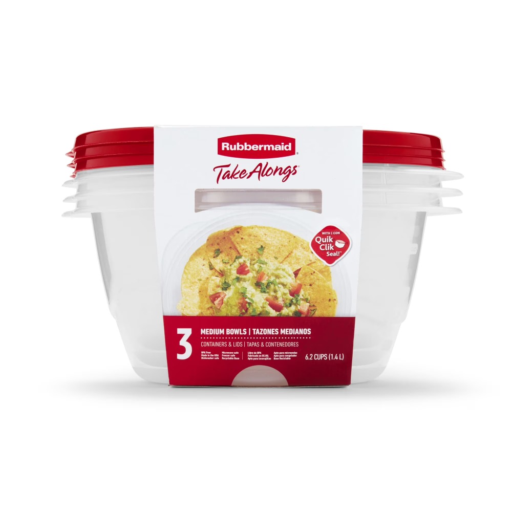 뚜껑이 있는 대형 원형 식품 보관 용기, 3개 세트,  - Meal Prep Container 리뷰 및 가격