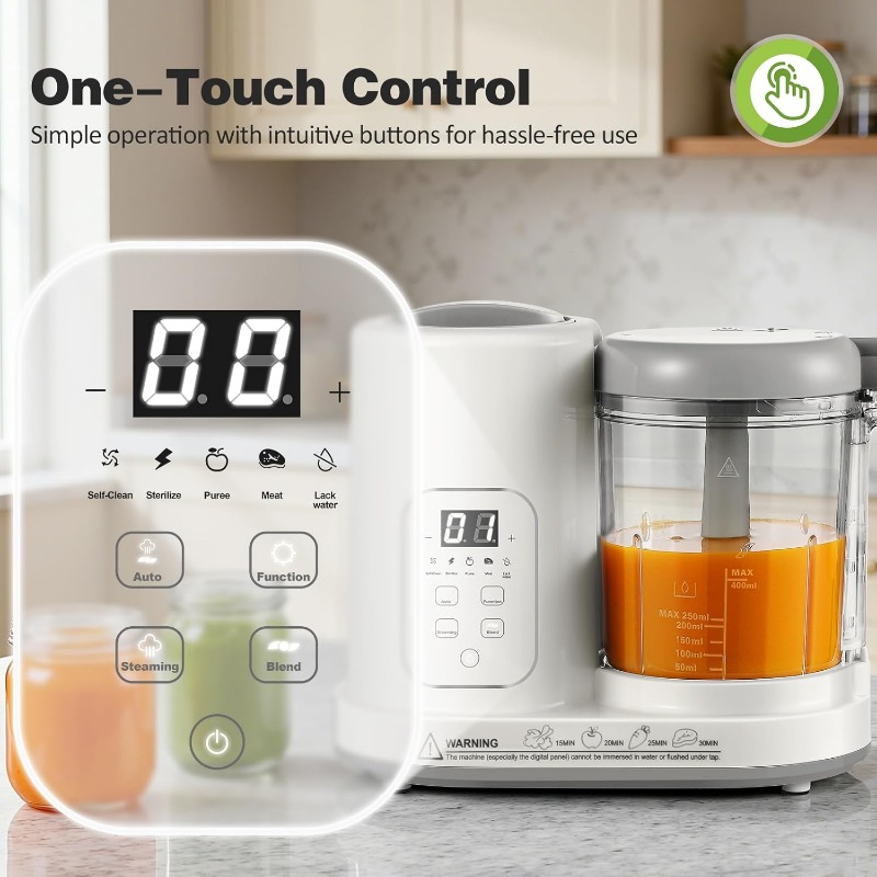 이유식 제조기 스티머 블렌더 4 in 1 자동 스팀 블 - Meal Prep Healthy 리뷰 및 가격