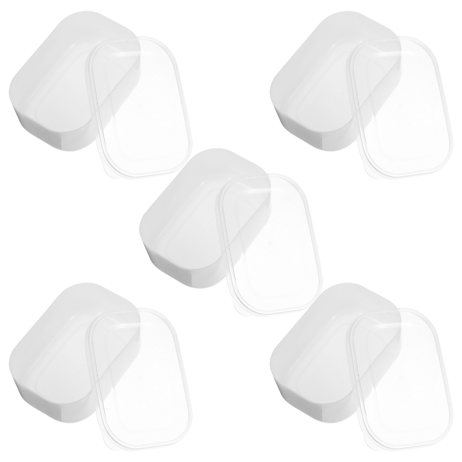 5Pcs 쌀알 보관 상자 쌓을 수 있는 냉동 가능 식품 - Meal Prep Healthy 리뷰 및 가격