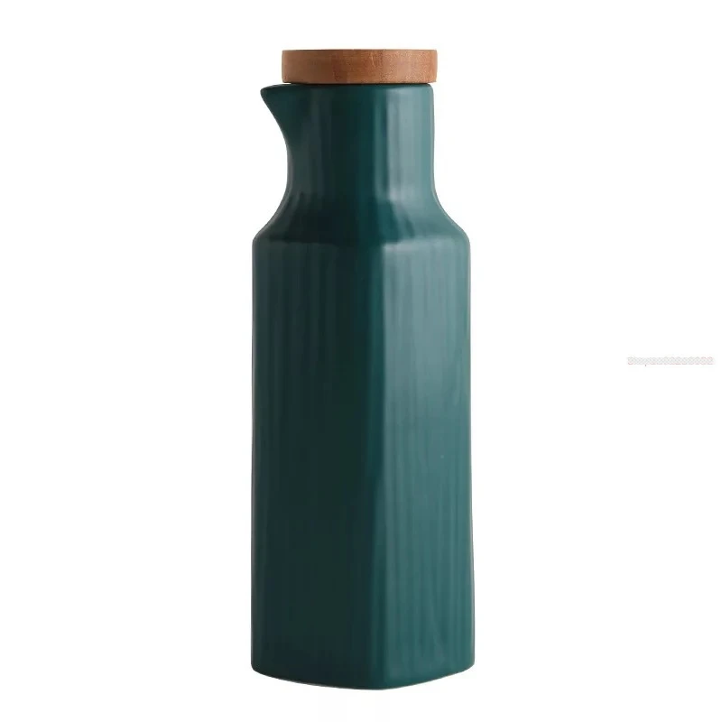 뚜껑이 있는 가정용 주방 조미료통, 세라믹 간장병, 식 - Herb Keeper Bottle 리뷰 및 가격