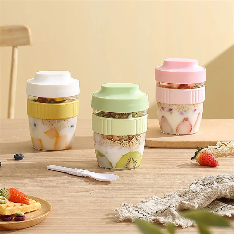 480/570ml 아침 식사 컵 휴대용 오트밀 시리얼  - Meal Prep Yogurt Containers 리뷰 및 가격