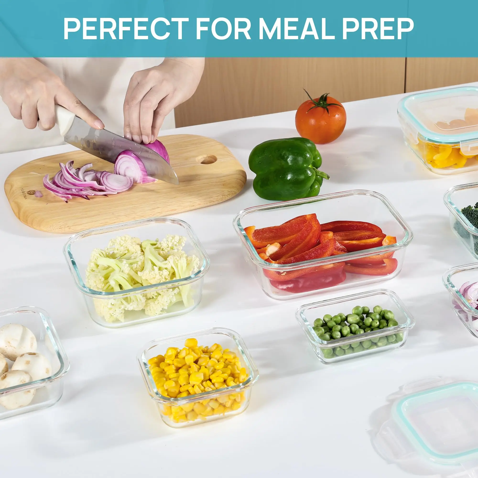 유리 도시락 식품 보관 용기, 식사 준비, 밀폐 도시락 - Meal Prep Freezer 리뷰 및 가격