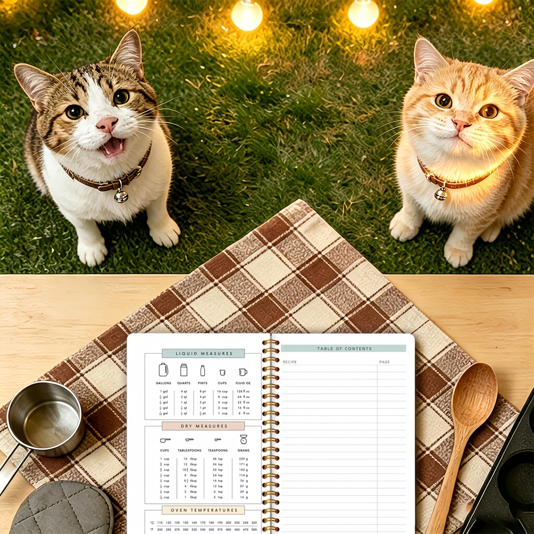 건강한 홈메이드 고양이 사료 레시피북 저널 고양이 식사 - Meal Prep Healthy 리뷰 및 가격