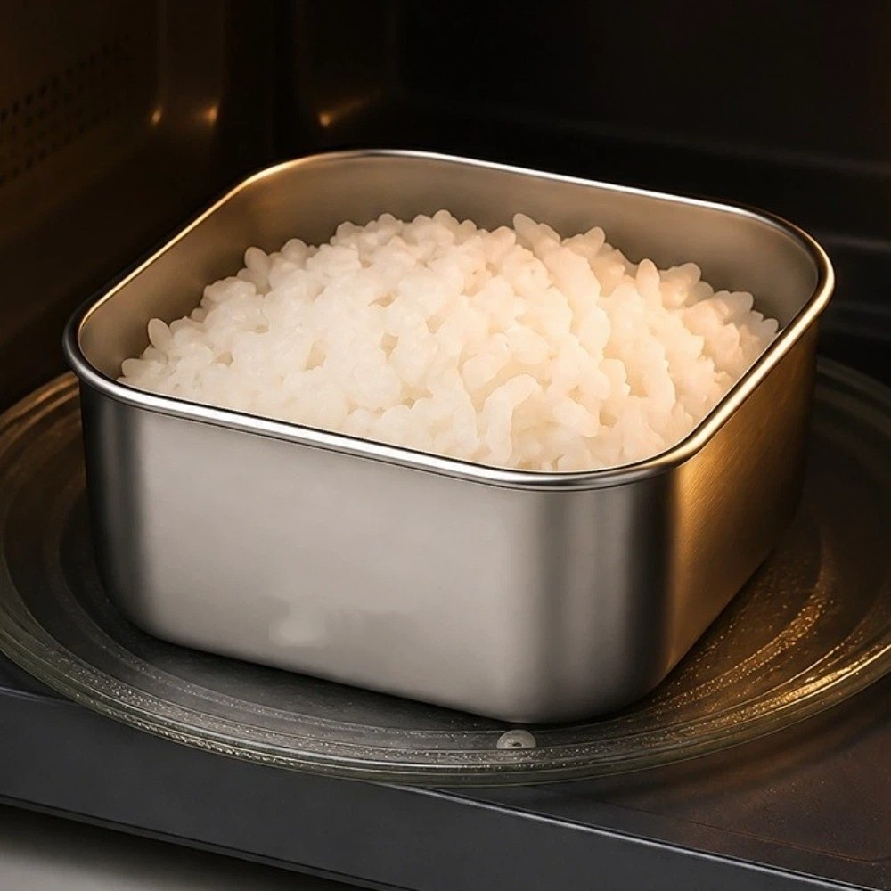실리콘 뚜껑 스테인리스 스틸 신선도 유지 용기, 누수  - Meal Prep Healthy 리뷰 및 가격